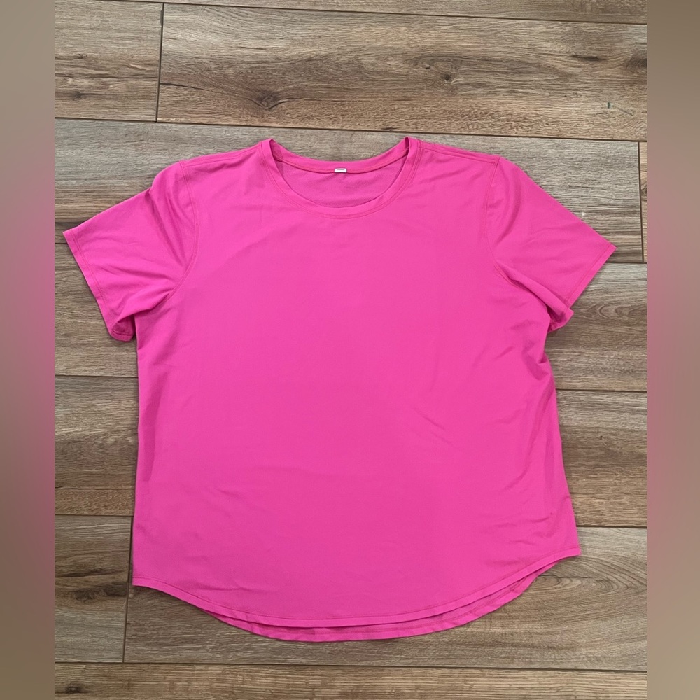 LULULEMON high neck run short sleeve top